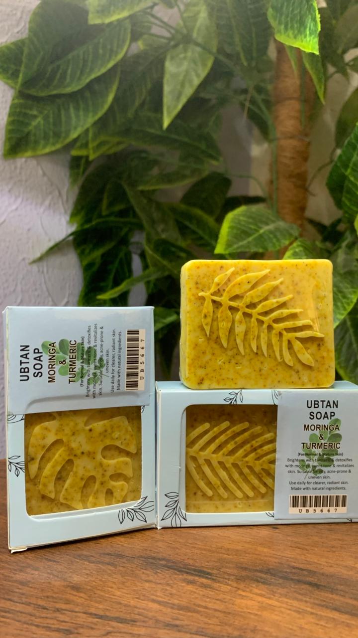 UBTAN SOAP ( MORINGA AND TURMERIC )