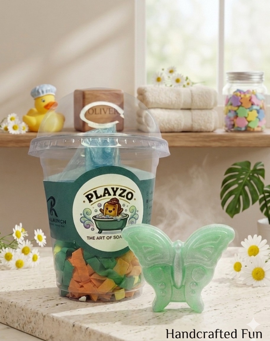 PLAYZO SOAP (BUTTERFLY SHAPE)