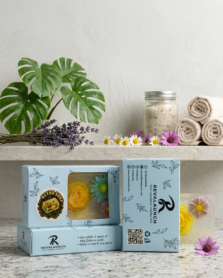 RETRO SOAP (FLOWERS)