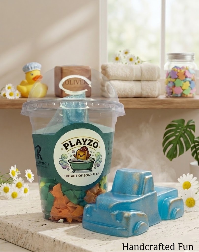 PLAYZO SOAP (TRUCK SHAPE)